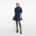 Denim Asymmetric Shirt