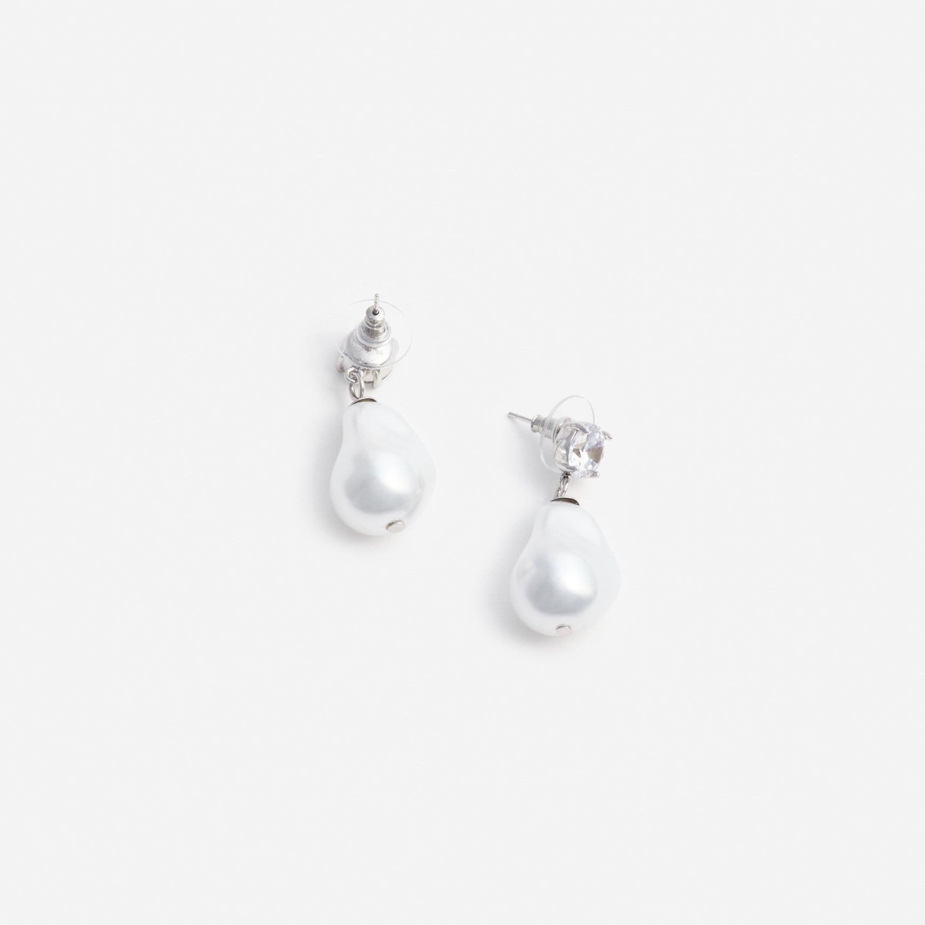 Mottled Pearl Earrings