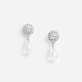 Mini Tiered Crystal Earrings