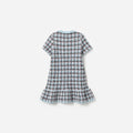 Textured Stripe Knit Dress