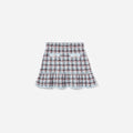 Textured Stripe Knit Skirt
