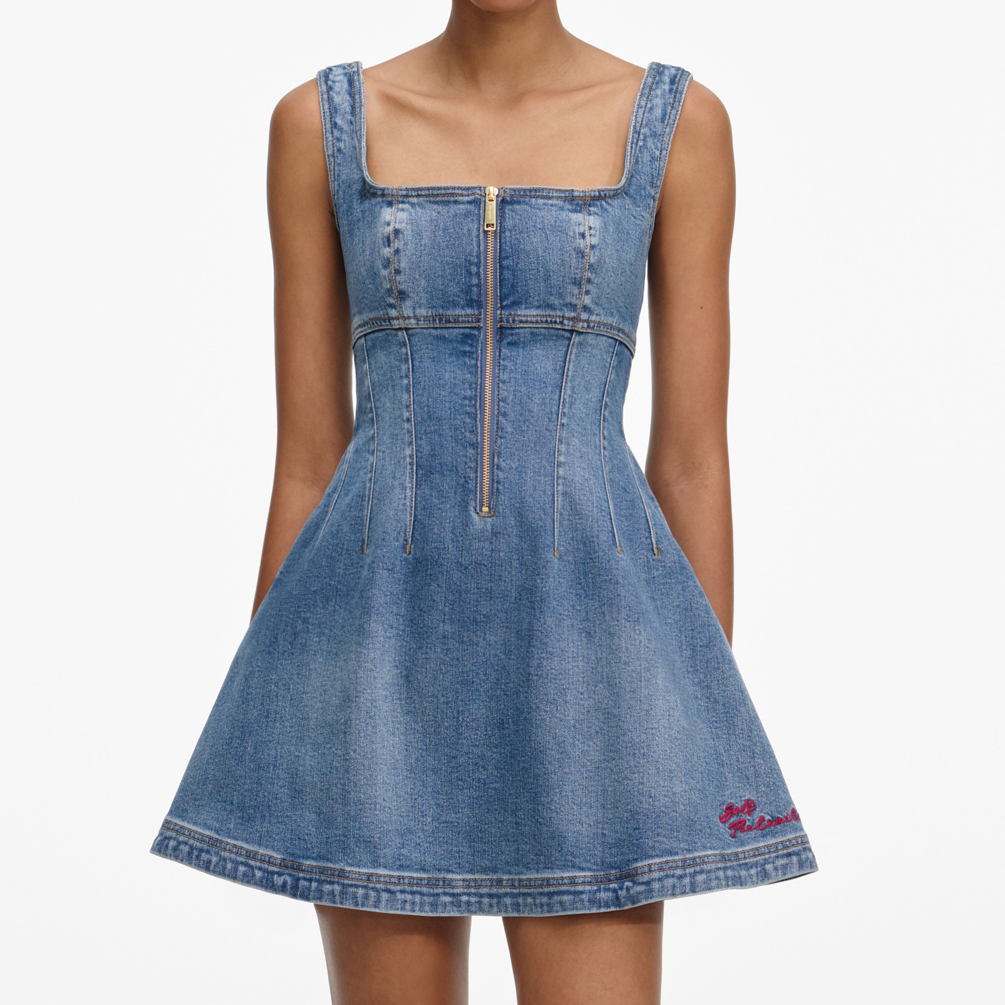 Denim Mini Dress