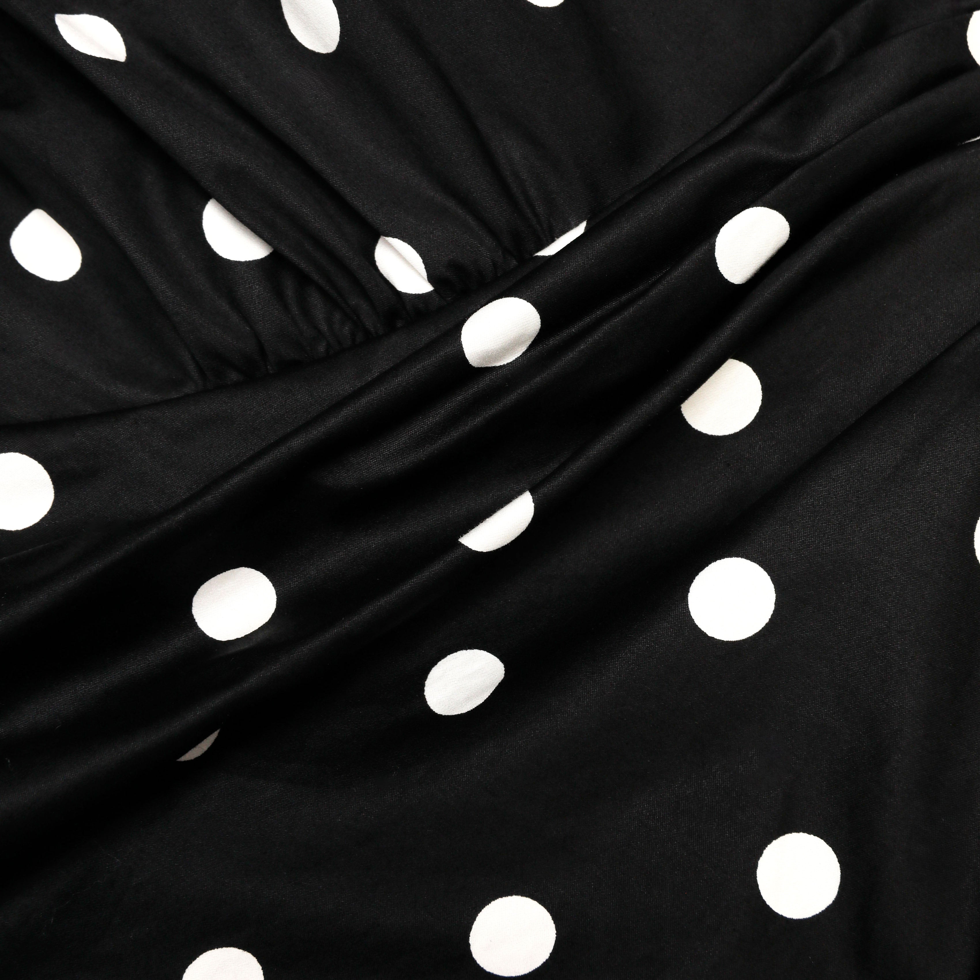 Black Cotton Midi Dress