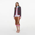 Multi Textured Knit Cardigan