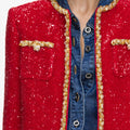 Red Sequin Jacket