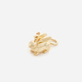 Gold Crystal Bunny Charm