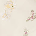 Cream Floral Jacquard Skirt