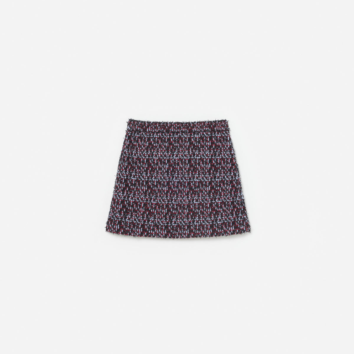 Multi Textured Knit Skirt