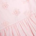 Pink Cotton Flower Dress