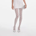 White Lace Tights
