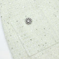 Lime Boucle Midi Skirt