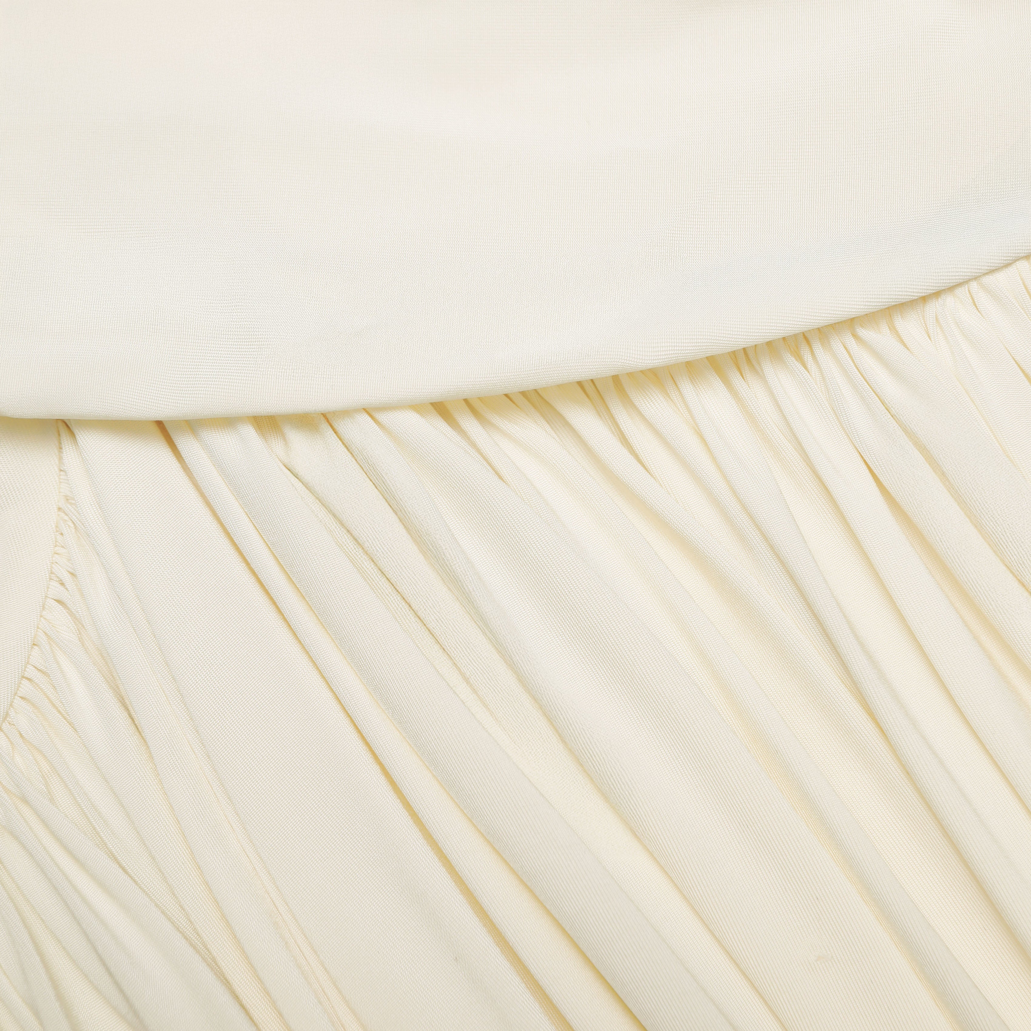 Yellow Jersey Wrap Midi Dress