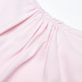 Pink Crepe Halter Neck Maxi Dress
