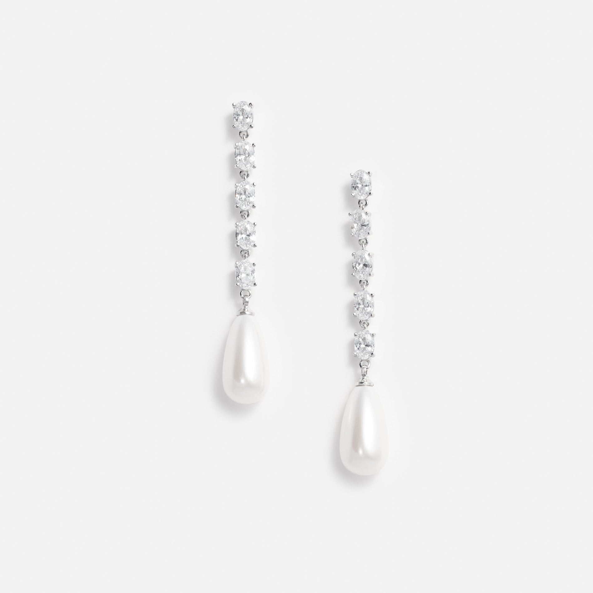 Crystal Droplet Earrings