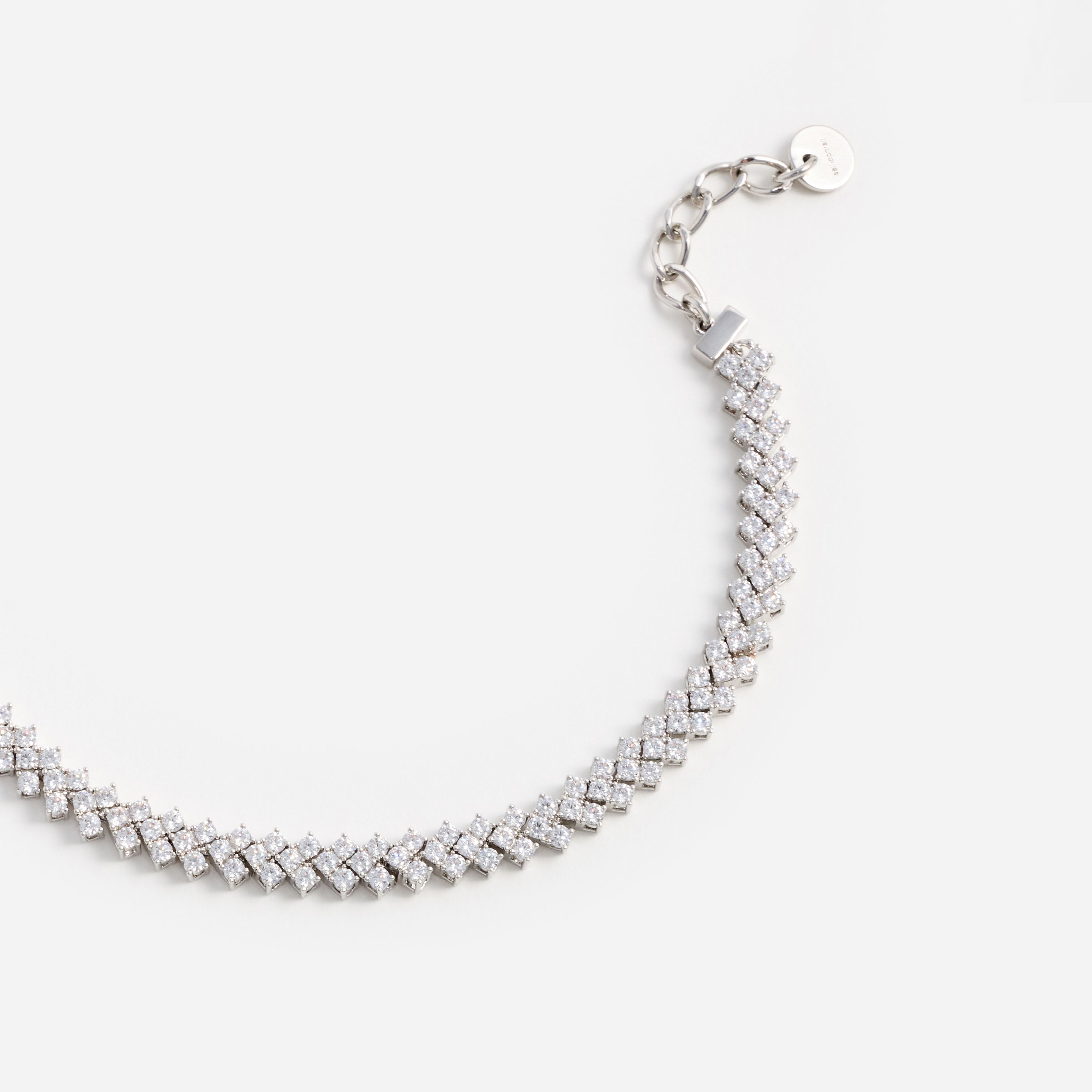 Silver Crystal Bracelet