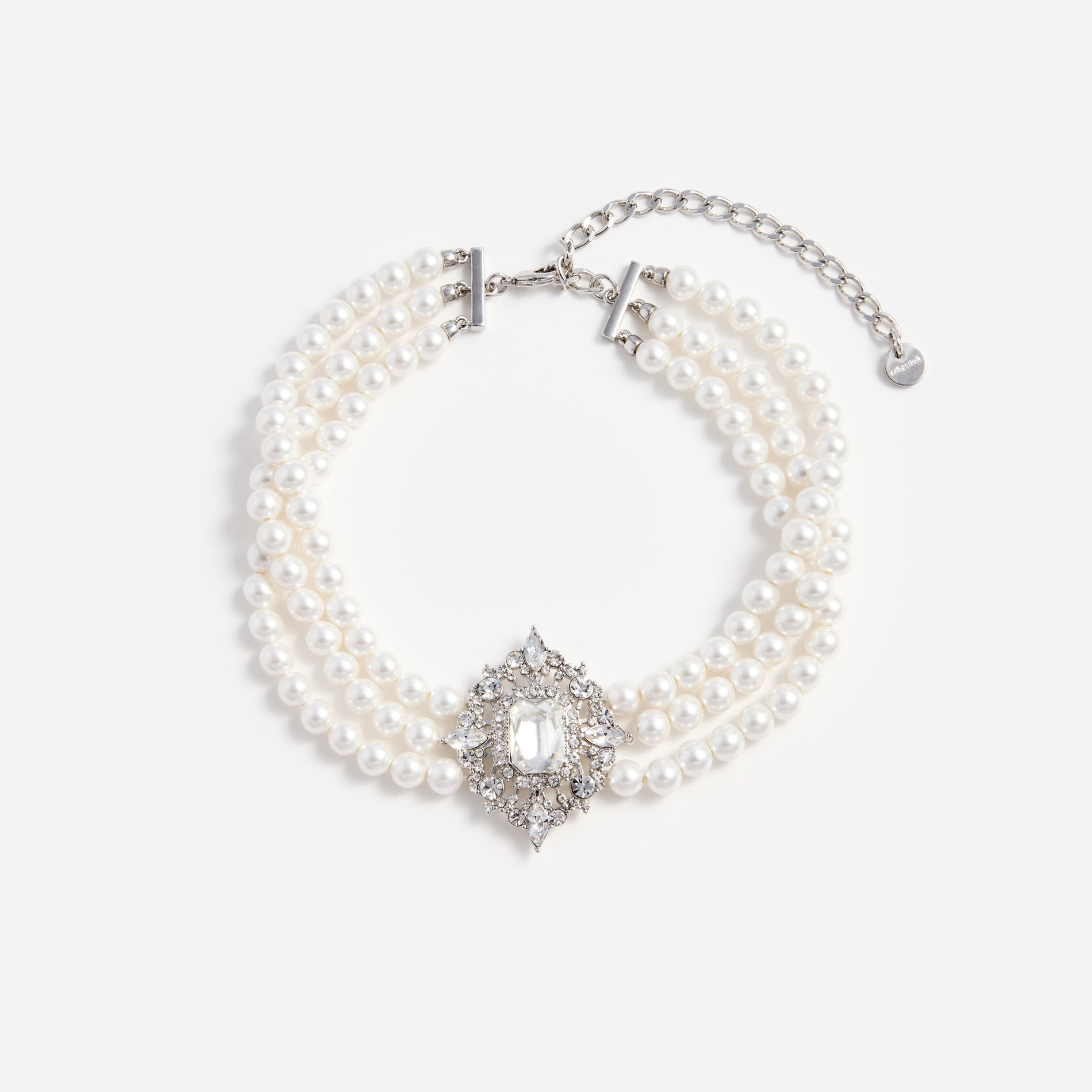 Crystal Pearl Choker