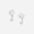 Pearl Flower Earrings