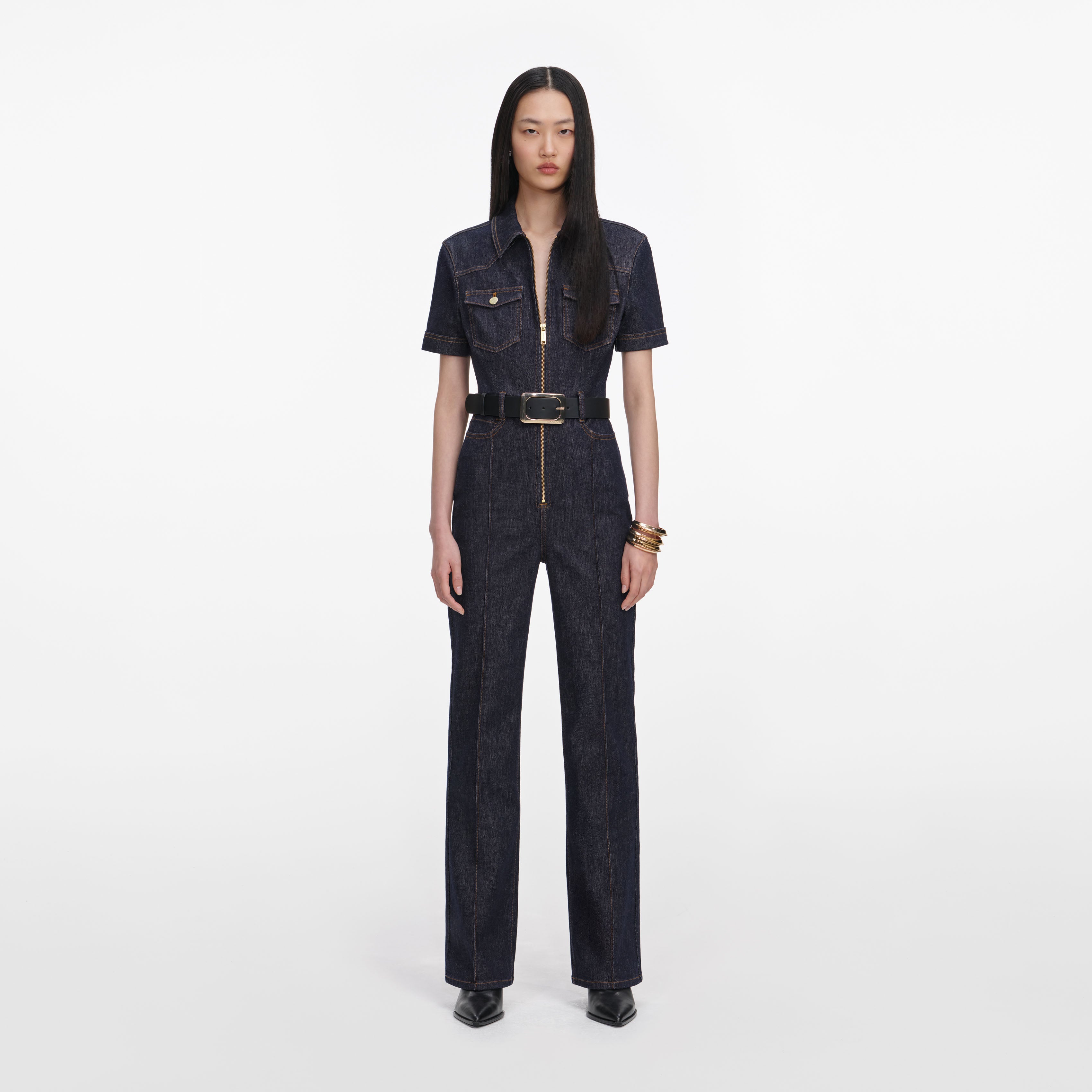 Indigo Denim Jumpsuit