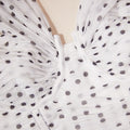 Polka Dot Off Shoulder Mini Dress