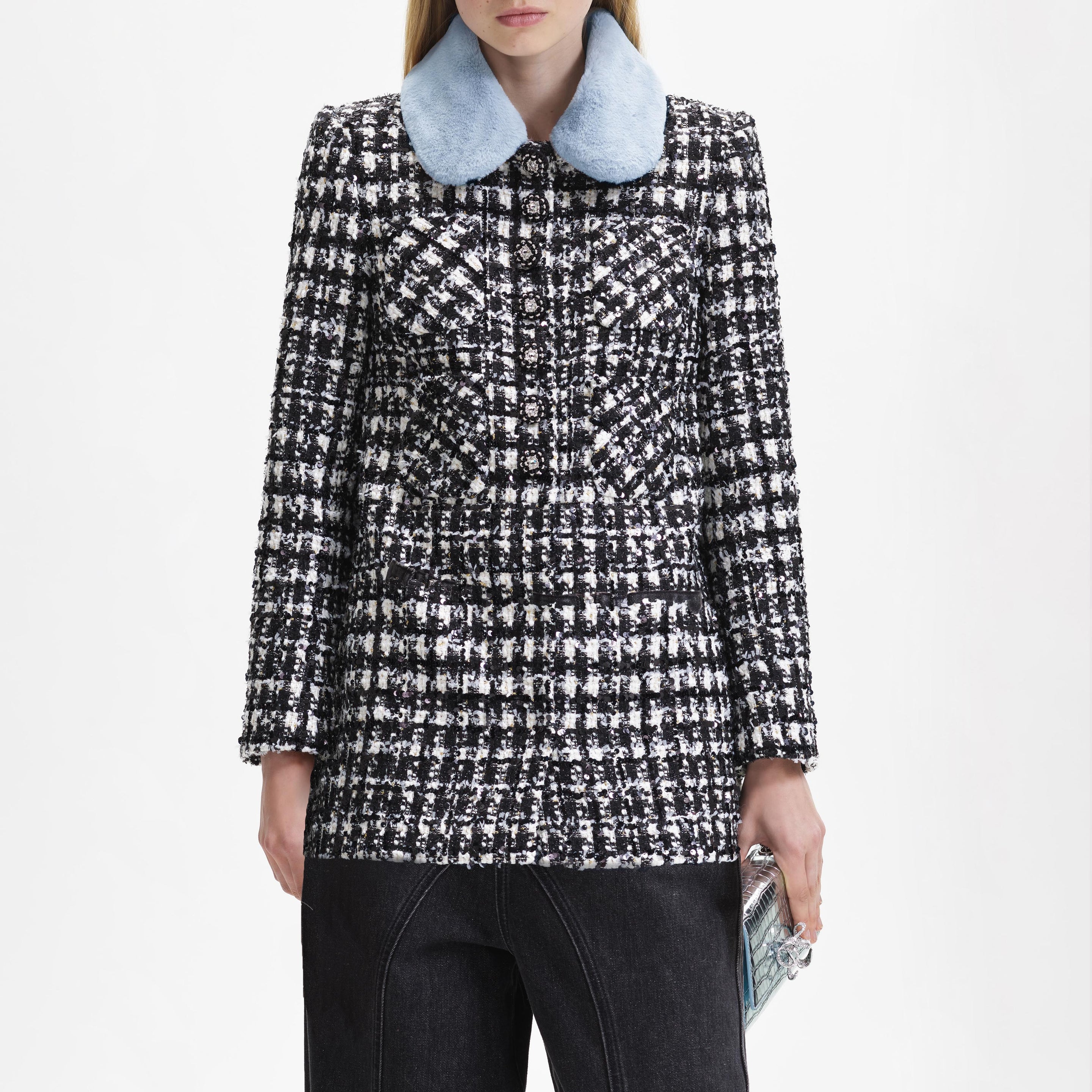 Rayner Jacket - Black Bouclé