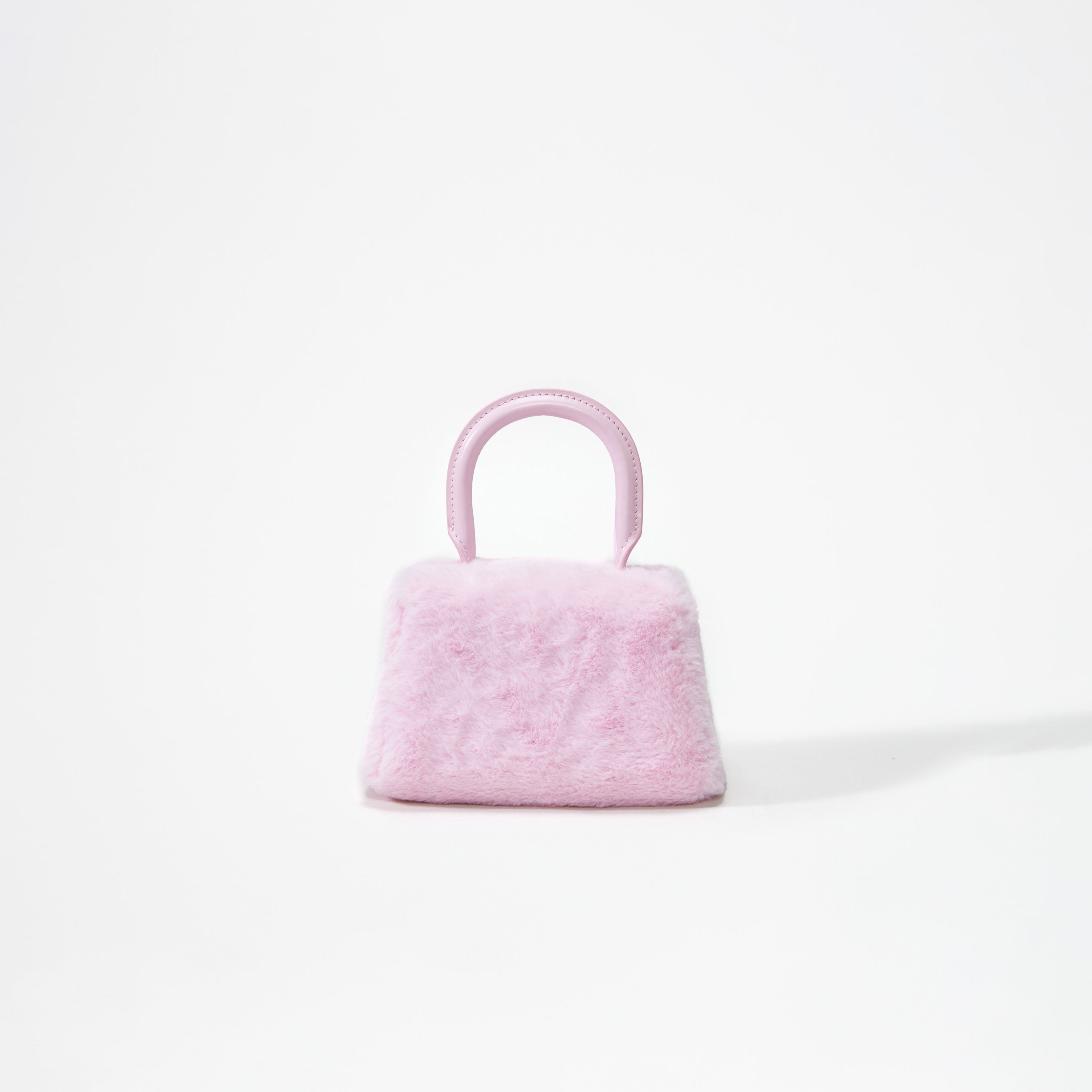 Pink Fluffy Bow Micro Bag