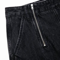 Black Stitch Detail Jeans