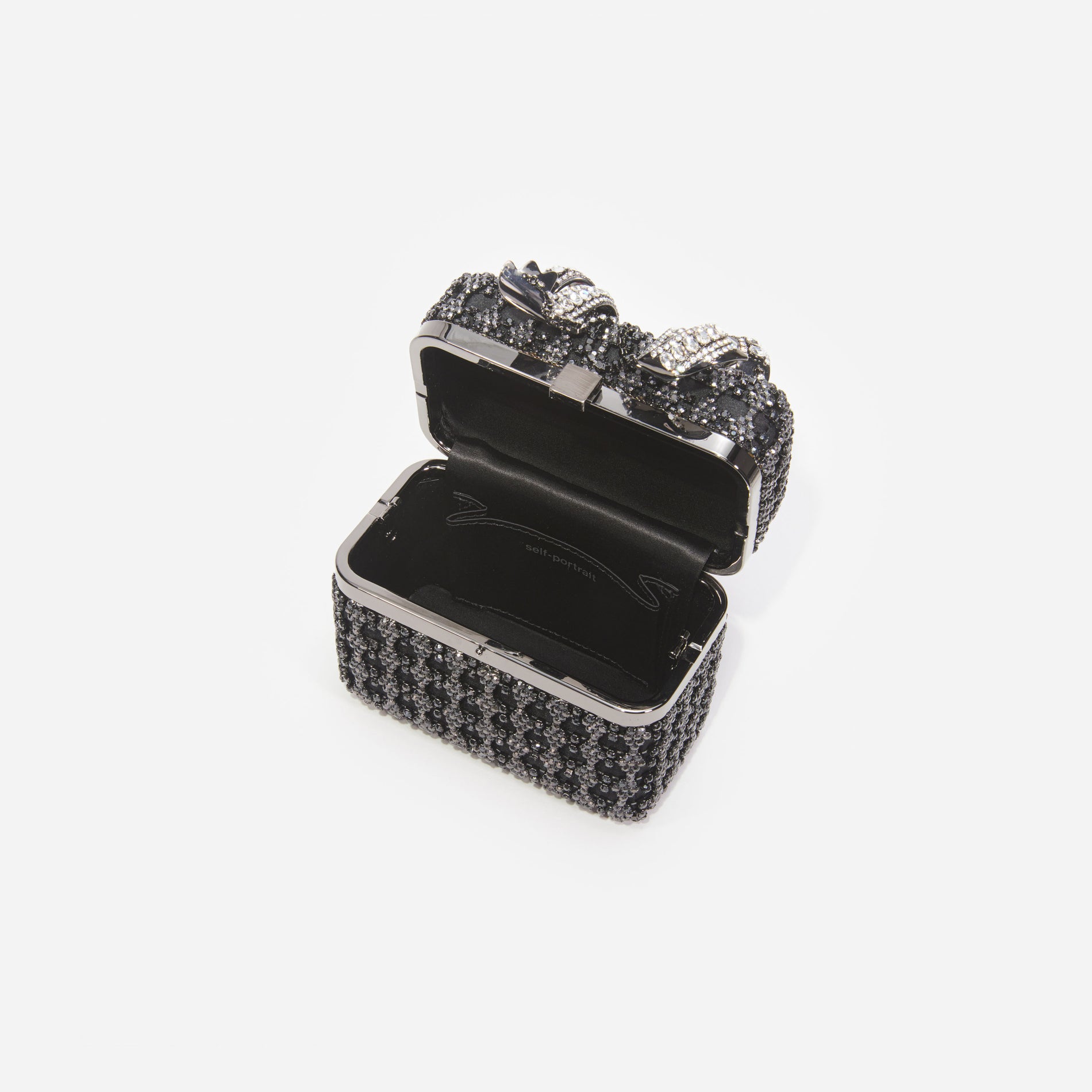 Black Crystal Vanity Case