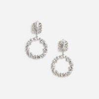 Crystal Hoop Earrings