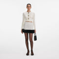 Cream Wool Cardigan
