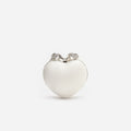 Pearl Heart Clutch Bag