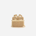 Gold Crystal Vanity Case