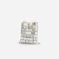 Silver Crystal Mini Bag