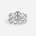 Double Crystal Link Bracelet