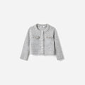 Grey Knit Cardigan