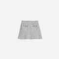 Grey Knit Skirt