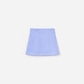 Blue Floral Knit Skirt