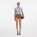 Blue Lace Top