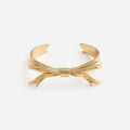 Gold Bow Bangle