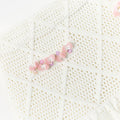 Cream Diamond Knit Skirt