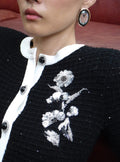 Crystal Oval Earrings