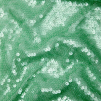 Green Sequin Midi Dress