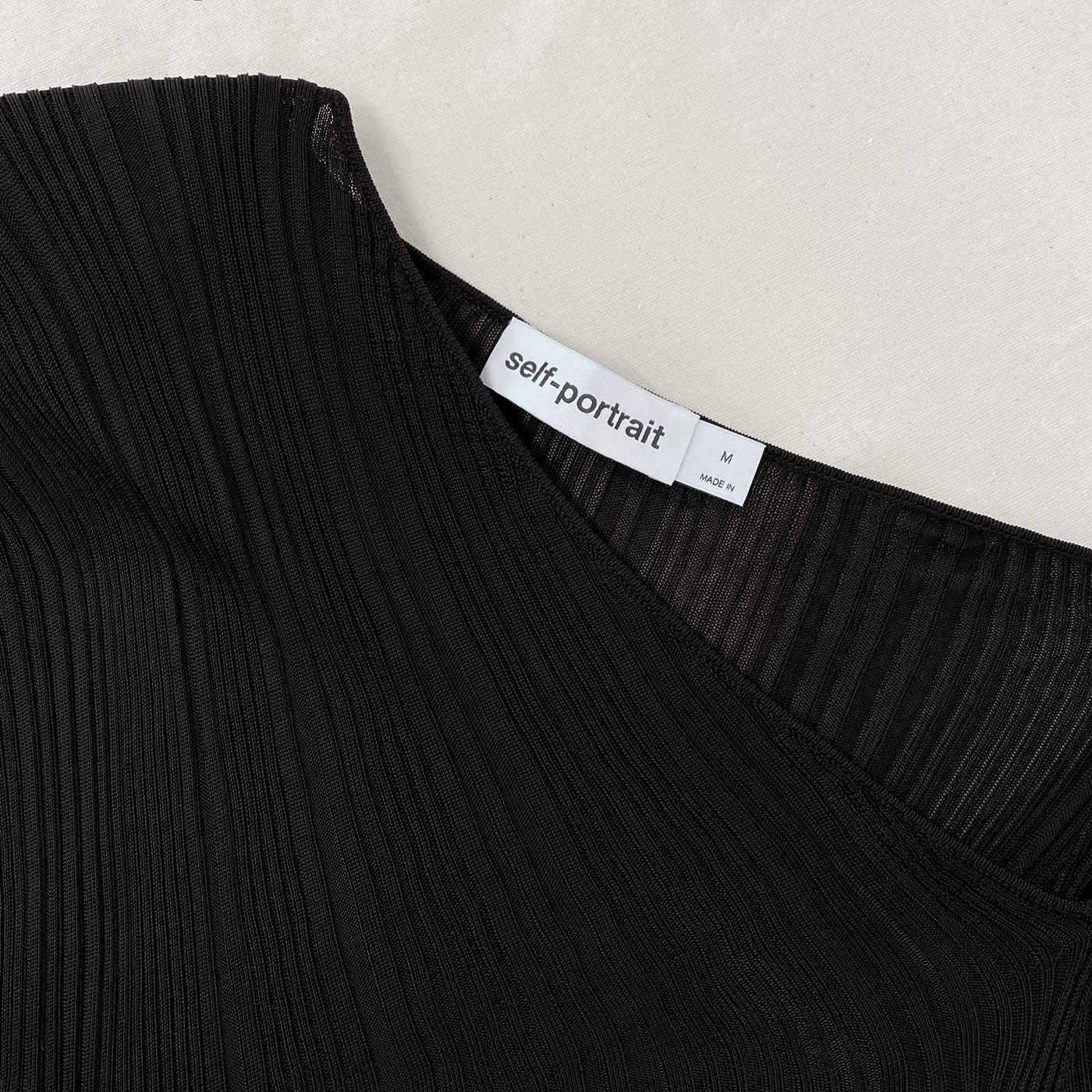 Black Knit Midi Dress