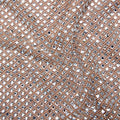Silver Rhinestone Drape Maxi Dress