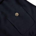 Navy Taffeta Mini Dress