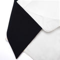 White Cotton Contrast Collar Mini Dress