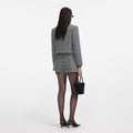 Houndstooth Crystal Trim Jacket