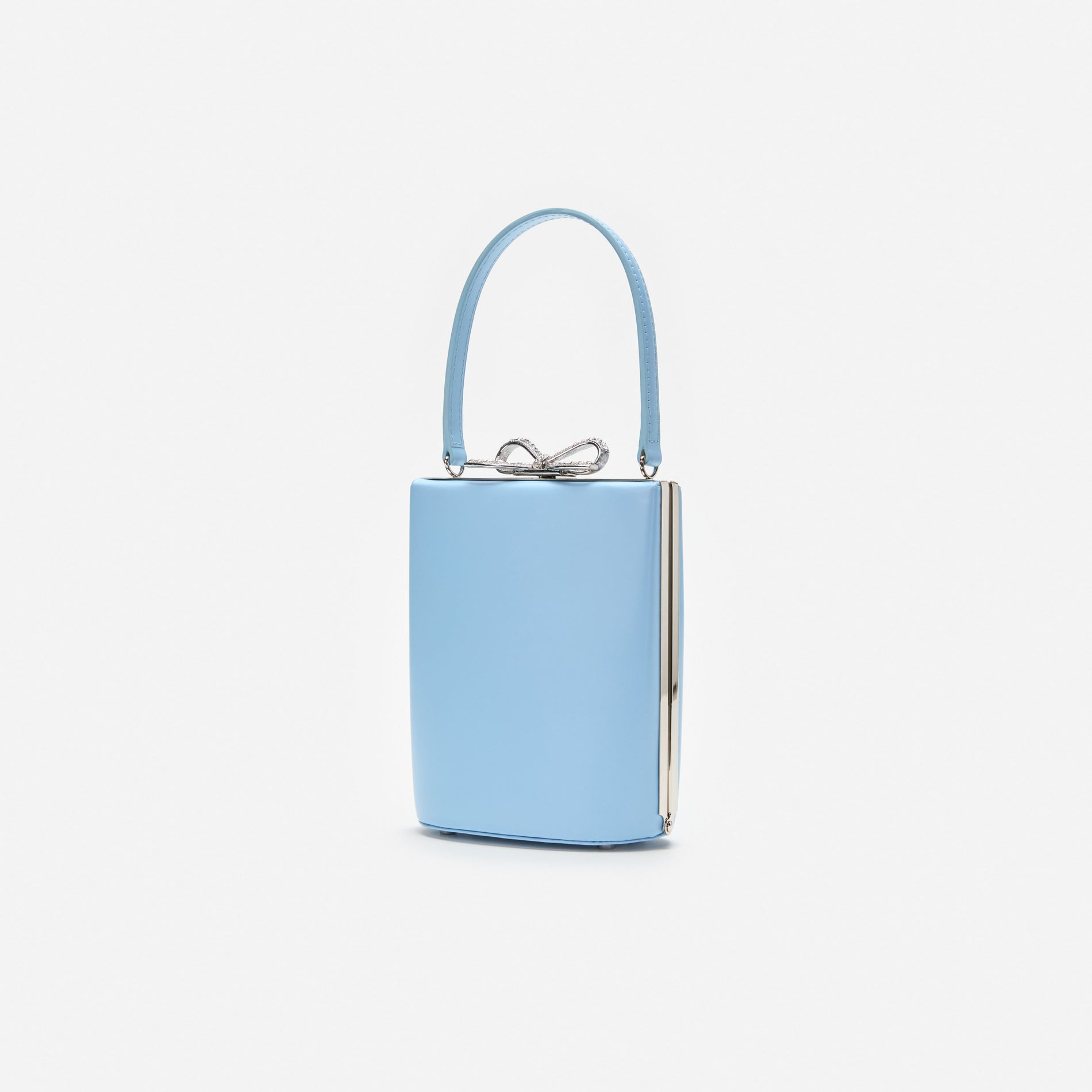 Blue Leather Bag