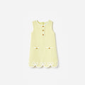 Yellow Boucle Dress