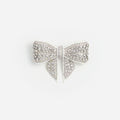 Crystal Embellished Bow Hairclip