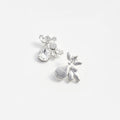 Multi Crystal Cluster Earrings